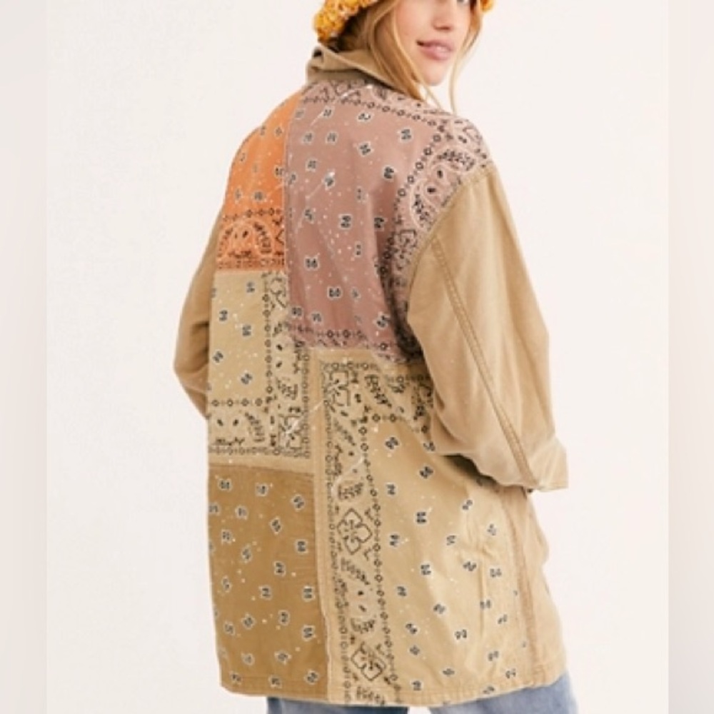 Free people We The Free Swept up Shirt Jacket